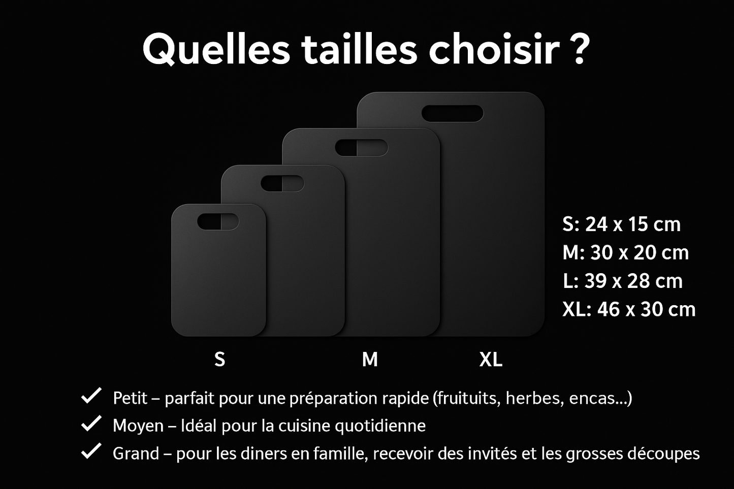 Planche à découper Omara 100% Titane