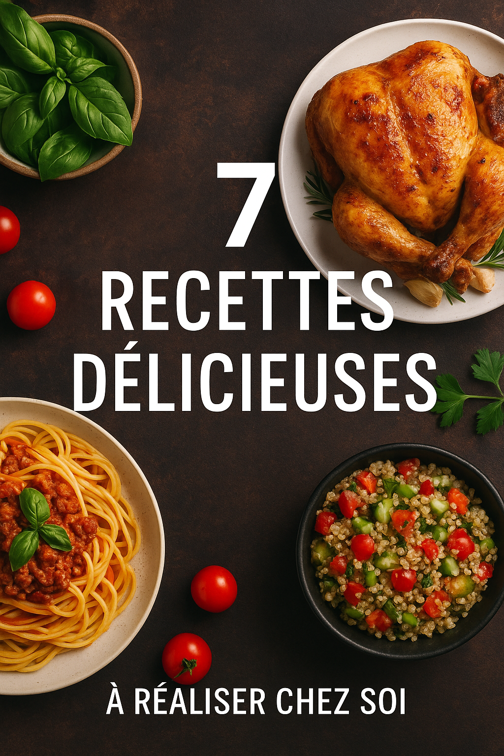 E-Book 7 recette de cuisine INCROYABLE
